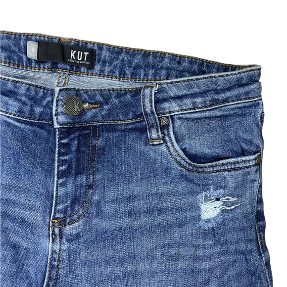 Kut From the Kloth Catherine Mid Rise Boyfriend Jeans Size 8 - Picture 8 of 14